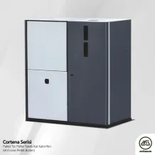 Pellet Cv ketel Cortena 23 kW met tapwater